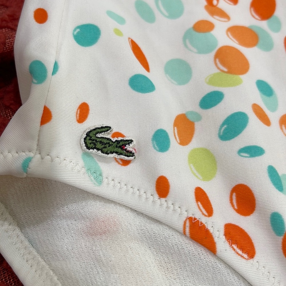 Lacoste one piece swimsuit